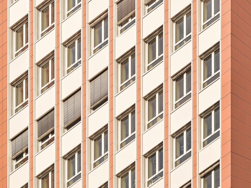 office building windows